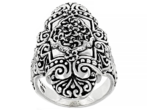 Photo of Artisan Collection of Bali™ Silver "Reap Tremendous Rewards" Filigree Ring - Size 7