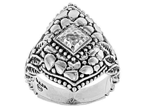 Artisan Collection of Bali™ Silver "Path Of Life" Watermark Ring - Size 7