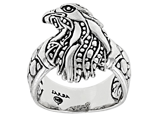 Artisan Collection of Bali™ Silver "Freedom Reigns" Eagle Ring - Size 7