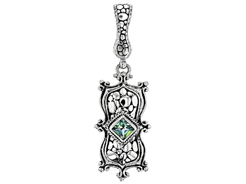 Artisan Collection of Bali™ 1.15ct Bali Crush™ Topaz Silver Enhancer Pendant