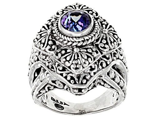 Photo of Artisan Collection of Bali™ 1.53ct Sea-renity™ Quartz Silver Ring - Size 11