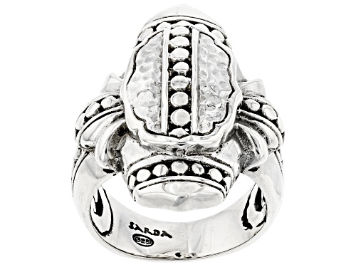 Artisan Collection of Bali™ Silver "Trust Him In Everything" Ring - Size 8