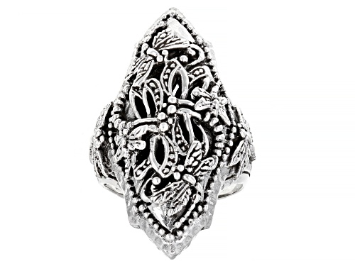 Photo of Artisan Collection of Bali™ Sterling Silver Dragonfly Statement Ring - Size 8