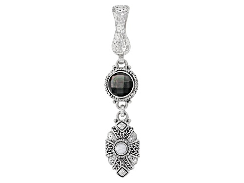 Artisan Collection of Bali™ Mother-of-Pearl & Cultured Freshwater Pearl Silver Pendant
