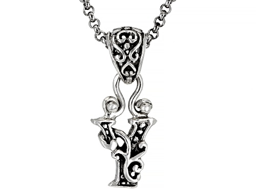 Photo of Artisan Collection of Bali™ Sterling Silver Initial "Y" Pendant With 18" Chain