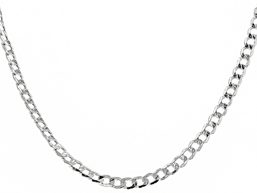 Sterling Silver 5mm Curb Chain Necklace 20 Inch