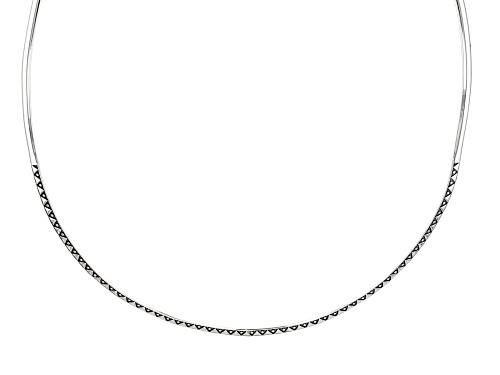 Southwest Style by JTV™ Sterling Silver Collar Necklace - Size 20