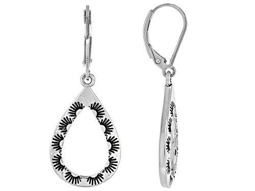 Southwest Style by JTV™ Sterling Silver Open Design Earrings