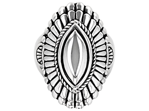 Southwest Style by JTV™ Oxidized Sterling Silver Ring - Size 6