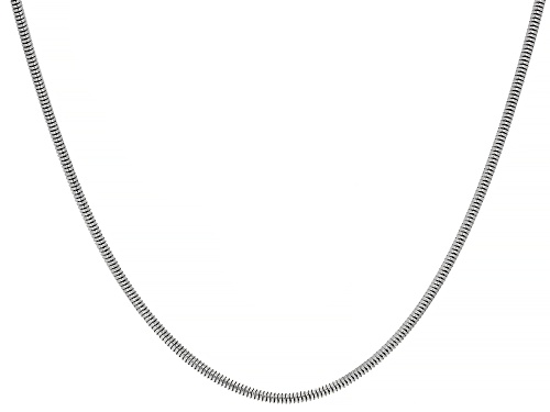 Photo of Stainless Steel Snake 18" Necklace - Size 18