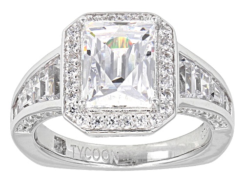 Tycoon For Bella Luce ® 6.64ctw Platineve® Ring (3.86ctw Dew) - Size 8