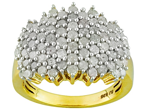 Photo of Engild™ 1.95ctw Round White Diamond 14k Yellow Gold Over Sterling Silver Ring - Size 6