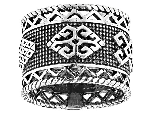 Artisan Collection of Turkey™ Sterling Silver Turkish Motif Band Ring - Size 10