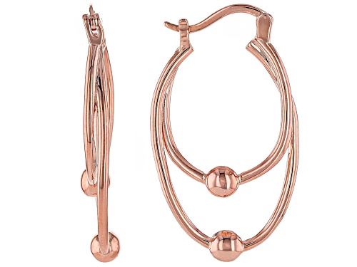Timna Jewelry Collection™ Copper Double Hoop Earrings