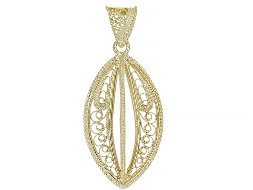 Artisan Collection of Turkey™ 18k Yellow Gold Over Sterling Silver Pendant