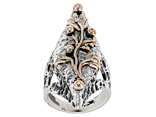 Photo of Artisan Collection of Turkey™ Sterling Silver And Bronze Two Tone Ring - Size 10