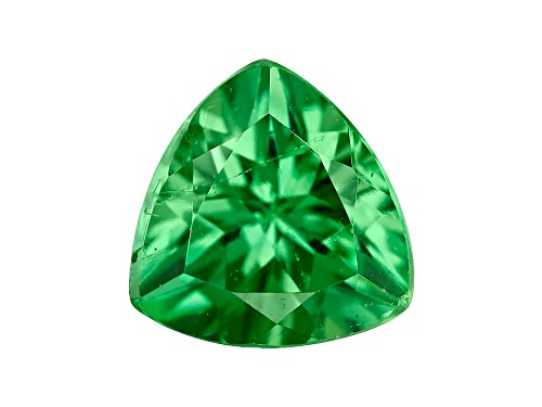 Tanzanian tsavorite garnet min 0.50ct 5mm trillion
