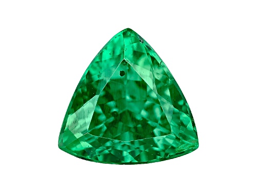 Tanzanian tsavorite garnet min 0.85ct 6.5mm trillion