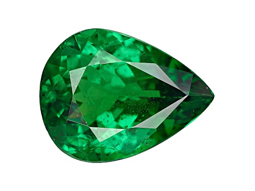 Tanzanian tsavorite garnet min 1.40ct mm varies pear shape