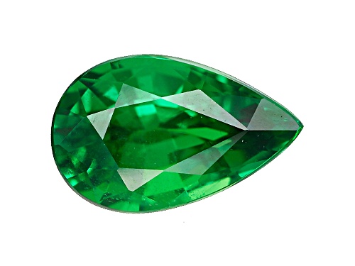 Tanzanian tsavorite garnet min 1.43ct 8.5x5.5mm pear shape