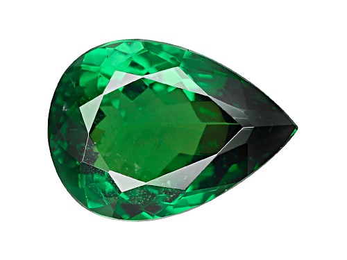 Tanzanian tsavorite garnet min 1.34ct 8.3x6.3mm pear shape