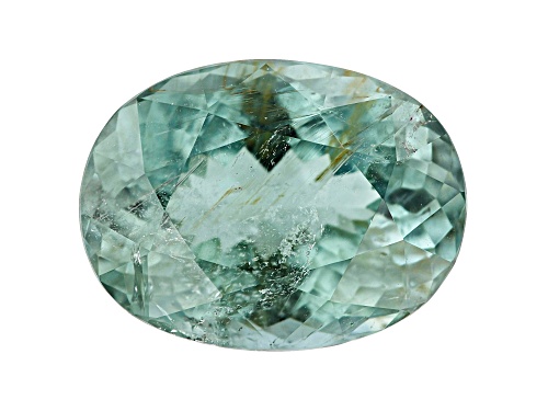 Light blue-ish green Tourmaline 10.63ct 16x12mm oval