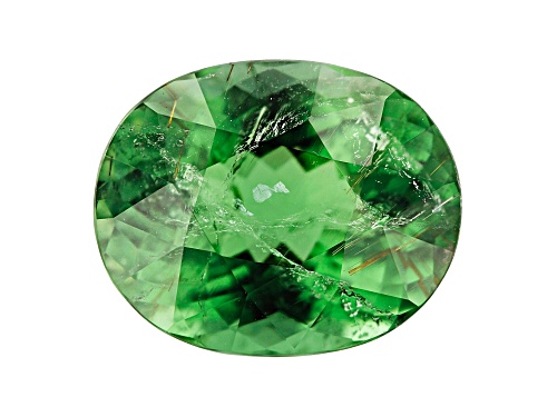 Green Tourmaline 12.8x10.4mm Oval 6.27ct