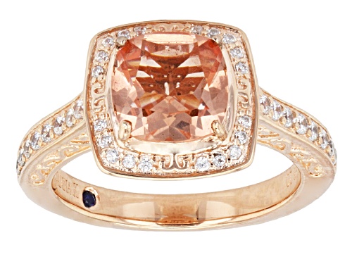 Vannak™ For Bella Luce® 2.09ctw Morganite & White Diamond Simulants Eterno ™ Ring - Size 8