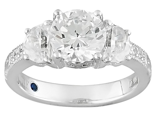 Vanna K ™ For Bella Luce ® 4.79ctw Platineve® Ring (2.96ctw Dew) - Size 9
