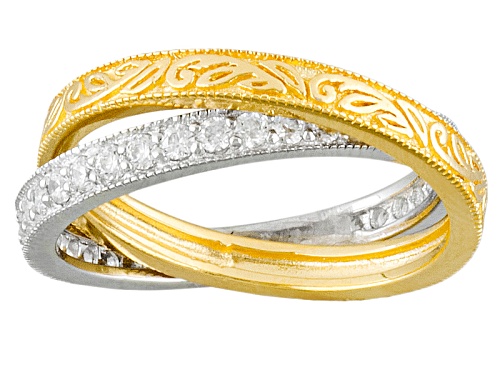 Vanna K ™ For Bella Luce ® 1.44ctw Platineve ™ And Eterno ™ Yellow Ring (.76ctw Dew) - Size 6