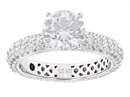 Vanna K ™ For Bella Luce ® 5.79ctw Diamond Simualnt Platineve® Ring (3.73ctw Dew) - Size 10
