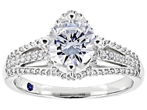 Photo of Vanna K ™ For Bella Luce ® 3.99ctw Diamond Simulant Platineve® Ring (2.7ctw Dew) - Size 12