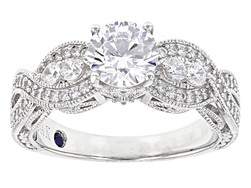 Vanna K ™ For Bella Luce ® 2.36ctw Diamond Simulant Platineve® Ring (1.46ctw Dew) - Size 12