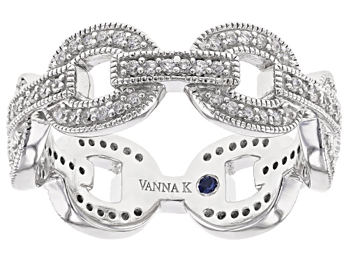 Vanna K ™ For Bella Luce ® 0.90CTW White Diamond Simulant Platineve® Ring - Size 7