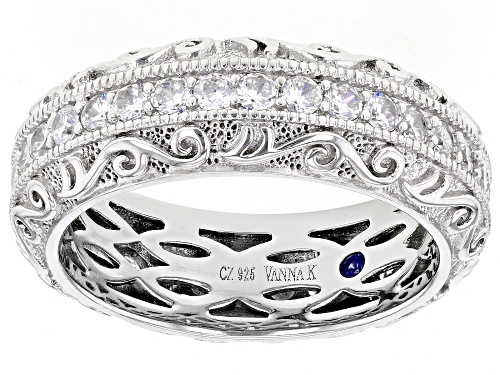 Vanna K ™ For Bella Luce ® 1.73ctw Platineve® Eternity Band - Size 5