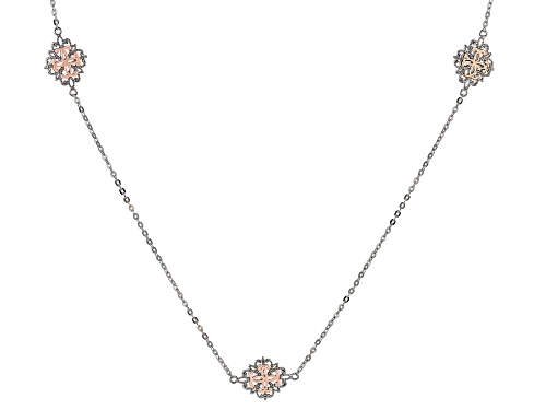 Photo of Vanna K ™ For Bella Luce ® Platineve® And Eterno ™ Rose Necklace - Size 32