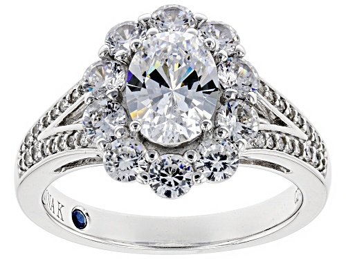 Photo of Vanna K ™ For Bella Luce ® 4.28CTW Diamond Simulant Platineve ™ Ring - Size 10