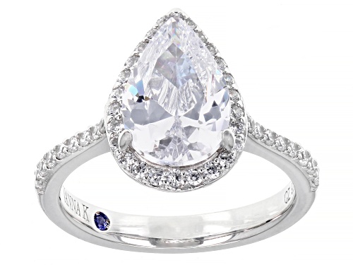 Photo of Vanna K ™ For Bella Luce ® 5.26ctw Platineve® Ring (3.44ctw DEW) - Size 12