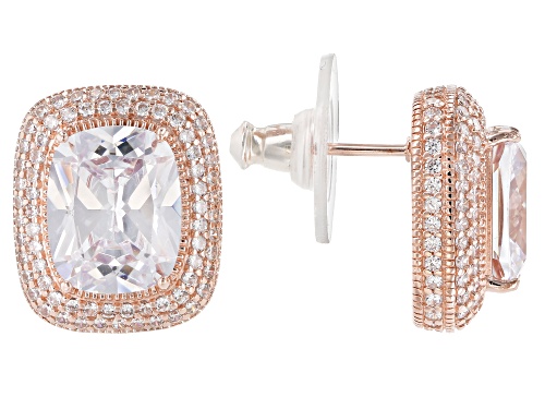 Photo of Vanna K ™ For Bella Luce ® 12.11ctw Eterno ™ Rose Stud Earrings