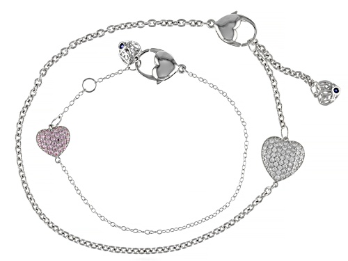 Photo of Vanna K™ For Bella Luce® 1.21ctw Platineve® Bracelet With Matching Children's Bracelet