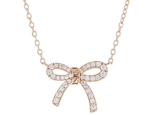 Photo of Vanna K™ For Bella Luce® 0.47ctw White Diamond Simulant Eterno™ Rose Necklace - Size 18
