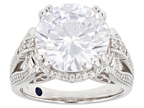 Photo of Vanna K™ For Bella Luce® 11.15ctw White Diamond Simulant Platineve® Ring(6.75ctw DEW) - Size 5
