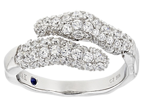 Vanna K™ For Bella Luce® 2.37ctw White Diamond Simulant Platineve® Ring(1.43ctw DEW) - Size 6