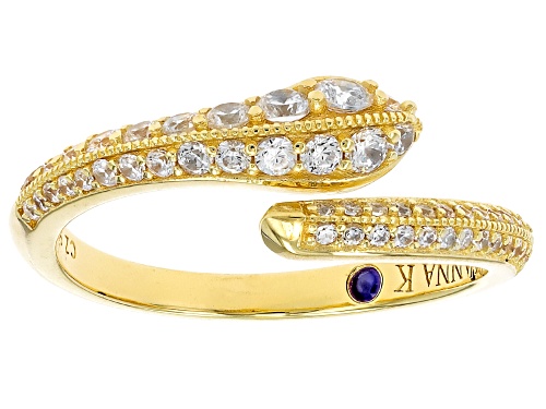 Vanna K™ For Bella Luce® 0.98ctw White Diamond Simulant Eterno™ Yellow Ring(0.59ctw DEW) - Size 7