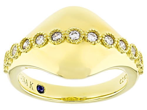 Vanna K™ For Bella Luce® 0.52ctw White Diamond Simulant Eterno™ Yellow Ring - Size 7