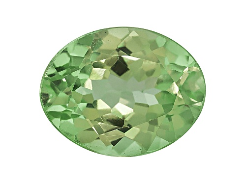 Tanzanian mint grossular garnet min 2.00ct 9x7mm oval