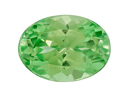 Tanzanian mint grossular garnet min 1.00ct 7x5mm oval