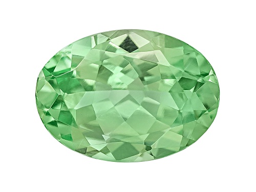 Tanzanian Mint Grossular Garnet-Fluorescent Min .75ct 7x5mm Oval