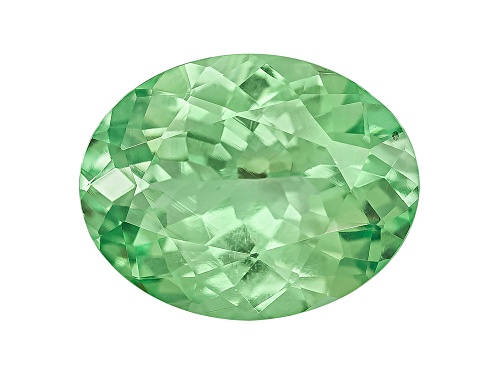 Tanzanian mint grossular garnet min 2.00ct 9x7mm oval