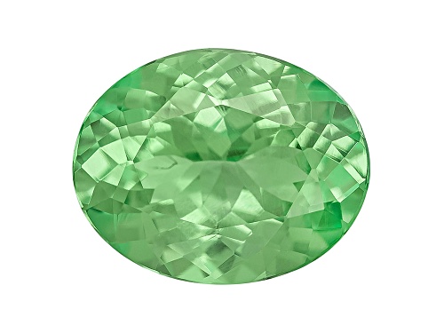 Tanzanian mint grossular garnet min 2.30ct 9.5x7.5mm oval